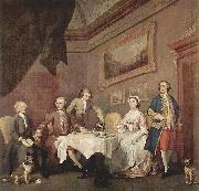 HOGARTH, William Familie Strode Familienportrat oil on canvas